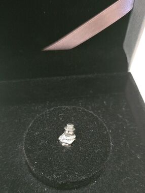 Authentic Pandora Snowman Charm